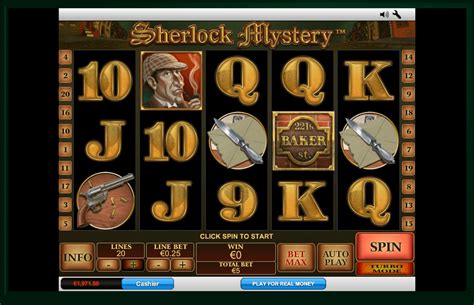 sherlock holmes slot machine|Sherlock Mystery Slots .